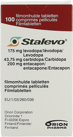 Stalevo 175mg/43,75mg/200mg Comp Pell 100 1