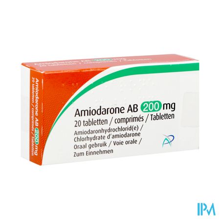 Amiodarone Ab 200mg Tabl 20