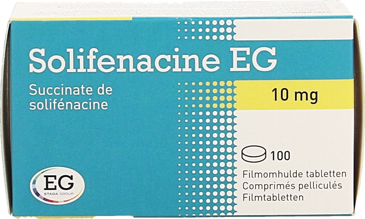 Solifenacine EG 10Mg Comp Pell 100 Pvc/Alu 1