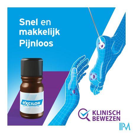 Excilor Gelbehandeling Wratten 4ml 8