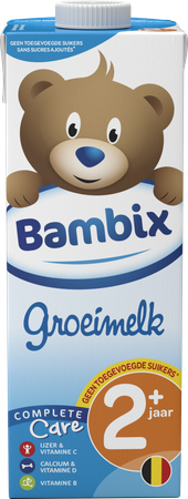Bambix Groeimelk Natuur 2+ 1l 2