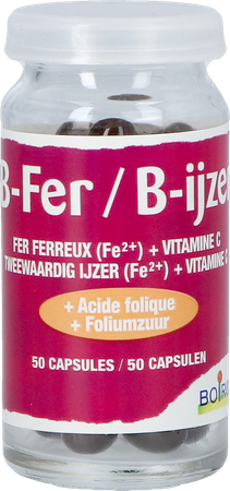 B-ijzer Nutridoses Caps 50 Boiron 9
