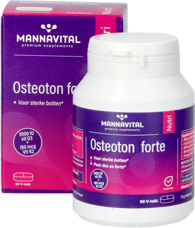 Mannavital Osteoton Forte Comp 60 12