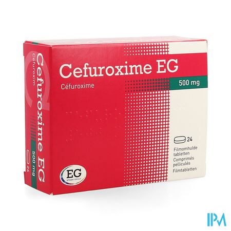 Cefuroxime EG 500Mg Filmomh Tabl 24 X 500Mg