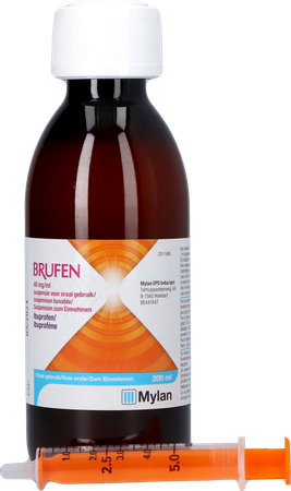 Brufen 40mg/ml Susp Oraal Gebruik 200ml 2