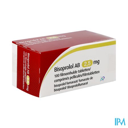 Bisoprolol Ab 2,5mg Filmomh Tabl 100