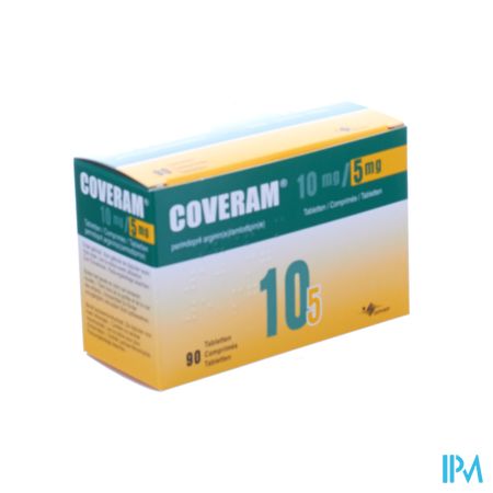 Coveram 10mg/ 5mg Impexeco Comp 90 Pip