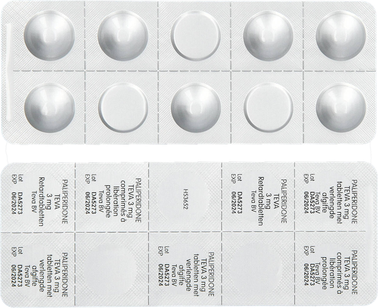 Paliperidone Teva 3mg Verl.afgifte Comp 112 X 3mg 4