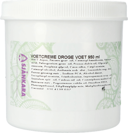 Sjankara Creme Droge Voet 950ml 1