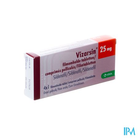 Vizarsin 25mg Filmomh Tabl 4 X 25mg