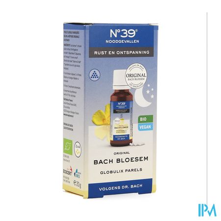 Bachbloesem Bio N°39 Noodgevallen Nacht Parels 20g