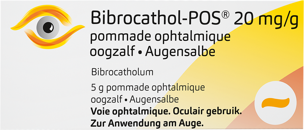 Bibrocathol-Pos 20Mg/G Pommade Ophtalmique Tube 5G 1