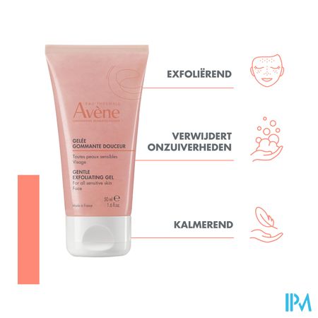 Avene Essentiels Gezichtspeeling Gel 50ml