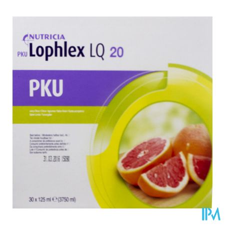 Pku Lophlex Lq 20 Juicy Citrus 30x125,0ml 1