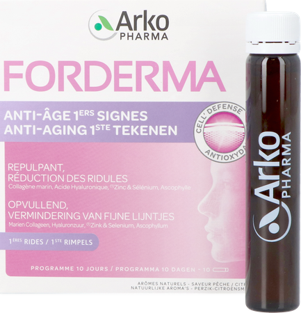 Forderma A/aging Eerste Tekenen Fl 10x25ml 9
