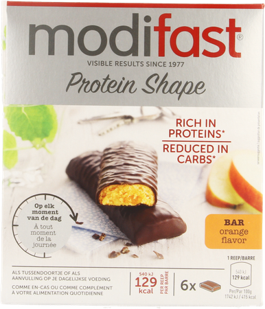 Modifast Intensive Control Reep Sinaas-pure Choco6 2