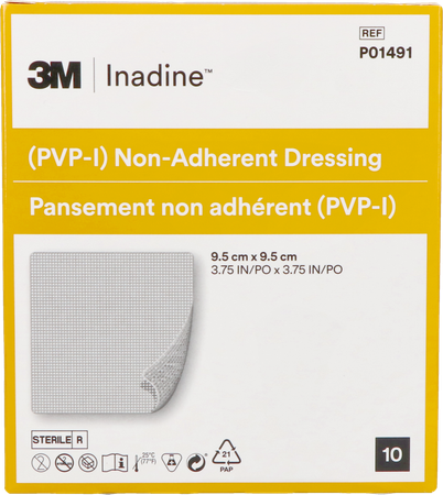 Inadine Cp Impreg. 9,5x 9,5cm 10 P01491 2