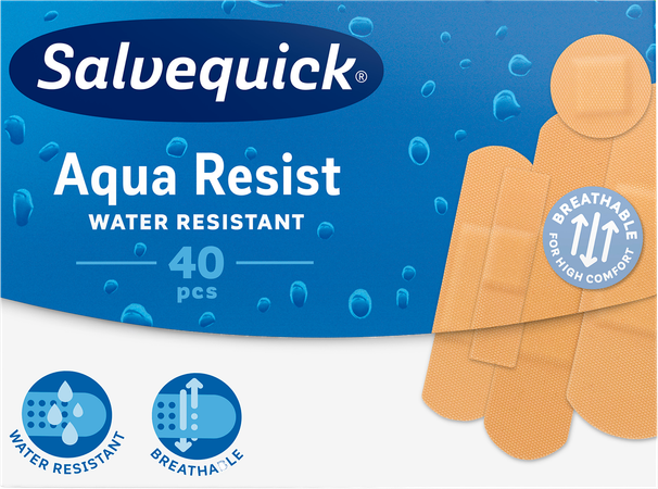 Salvequick Aqua Resist Pleisters 40 1