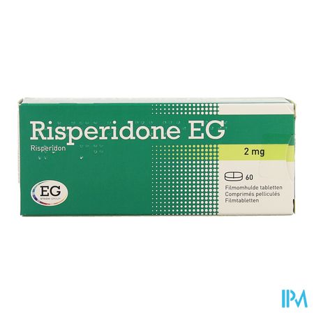 Risperidone EG Tabl  60 X 2 Mg 1