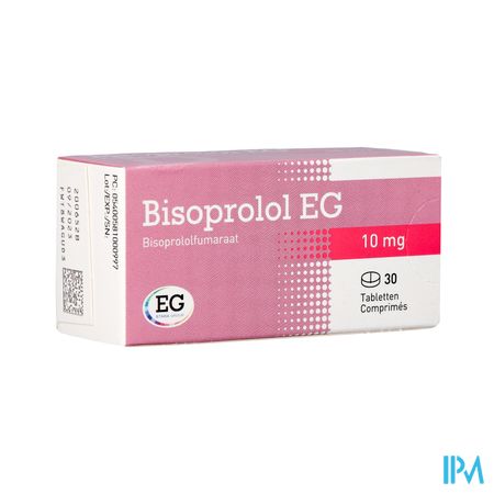 Bisoprolol EG Tabl 30X10Mg