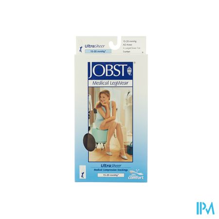 Jobst Ultrasheer Comf.k1 Kniekous Suntan Xl