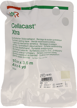 Cellacast Xtra Gipswindel Creme 10,0cmx3,6m 139853 1