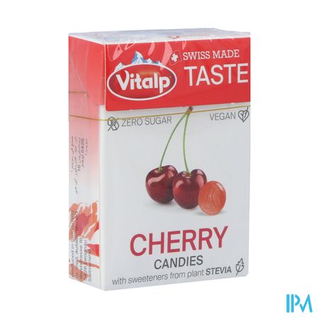 Vitalp Bonbon Cerise S/sucre Stevia 25g