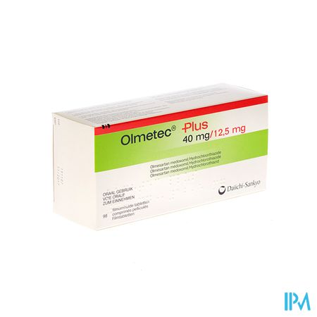 Olmetec Plus 40mg/12,5mg Comp Pell 98