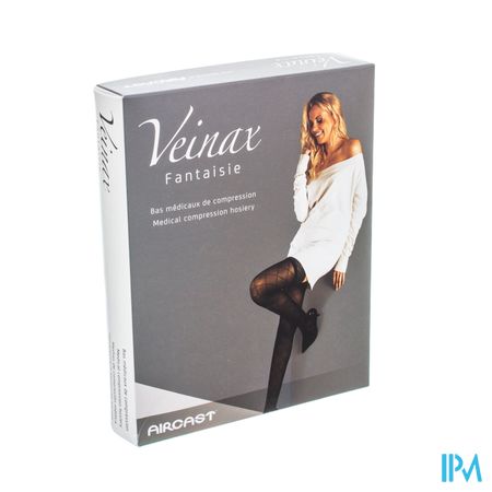 Veinax Collant Petit Losange 2 Long Noir Taille 1