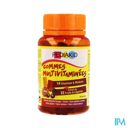 Pediakid Gommes Multivitamines 60