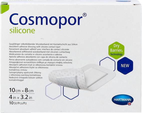 Cosmopor Silicone 10,0x 8cm 10 1