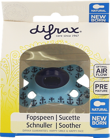 Difrax Fopspeen Natural Newborn Boy 7