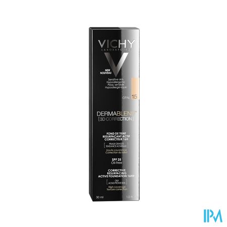 Vichy Fdt Dermablend Correction 3d 15 30ml