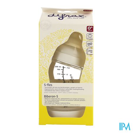 Difrax S-fles Wide 200ml 10