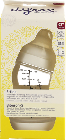 Difrax S-fles Wide 200ml 10