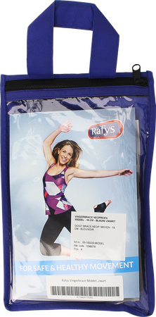 Rafys Vingerbrace Neop. Blauw Middel 19,0cm 220 2