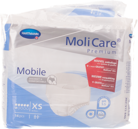 Molicare Pr Mobile 6 Drops Xs 14 P/s 1