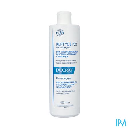 Ducray Kertyol Pso Gel Nettoyant 400ml