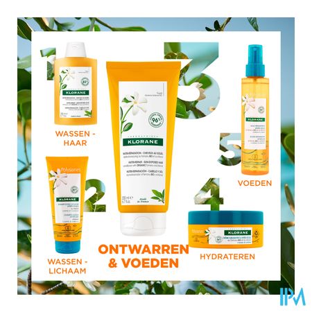 Klorane Capil. Condit. Tamanu&monoi Bio 200ml 4