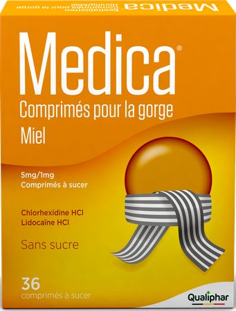 Medica Comprimes Gorge Miel Comp A Sucer 36 1