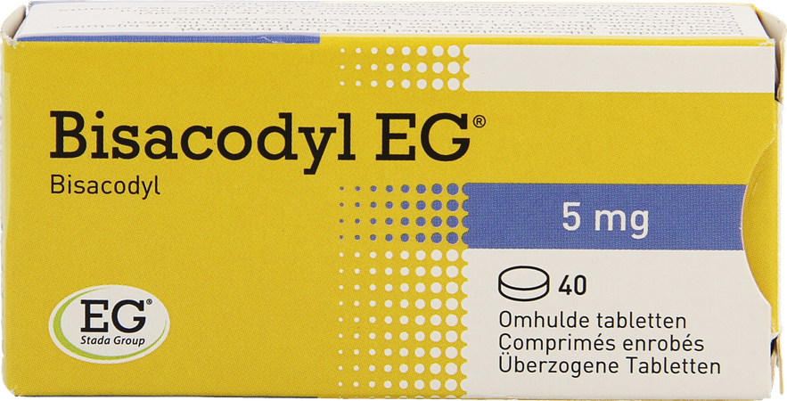 Bisacodyl EG  5Mg Comp Enrob 40 X 5Mg 1