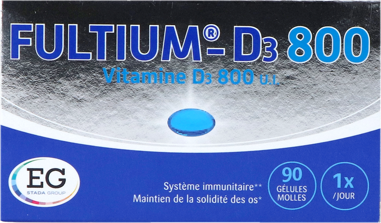 Fultium D3 800 Caps Molles  90 2