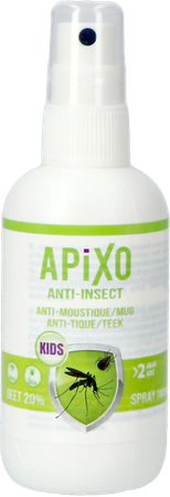 Apixo A/insect Deet 20% Kids Spray 100ml 8