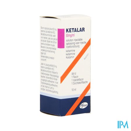 Ketalar 50 mg/ml sol. inj. i.m./i.v. flac. 10 ml