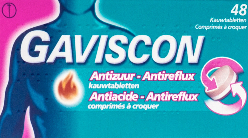 Gaviscon Antizuur-antireflux Kauwtabl 48 1