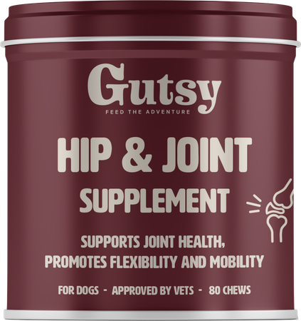 Gutsy Hip & Joint Supplement Chews 80 1