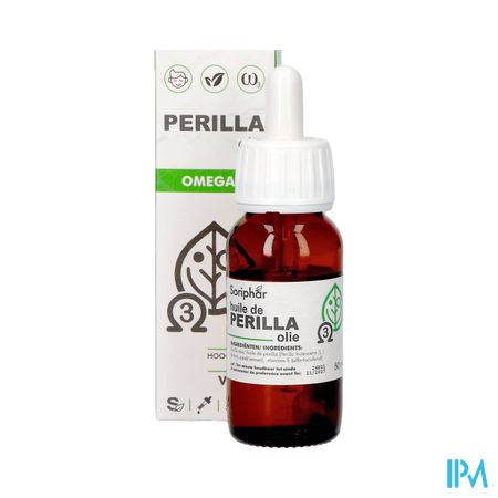 Soria Perilla Olie Omega 3 Vegan 50ml 7