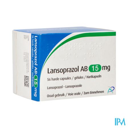 Lansoprazol Ab 15mg Caps 56 X 15mg