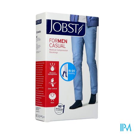 Jobst For Men Casual C1 15-20 Ad Navy Xl 7547905