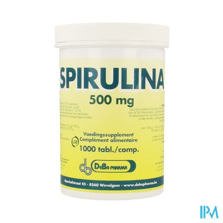 Spirulina Comp 1000x500mg Deba 2